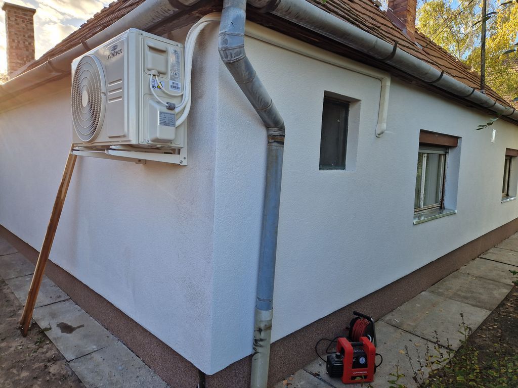 Hűtő fűtő klíma telepítése