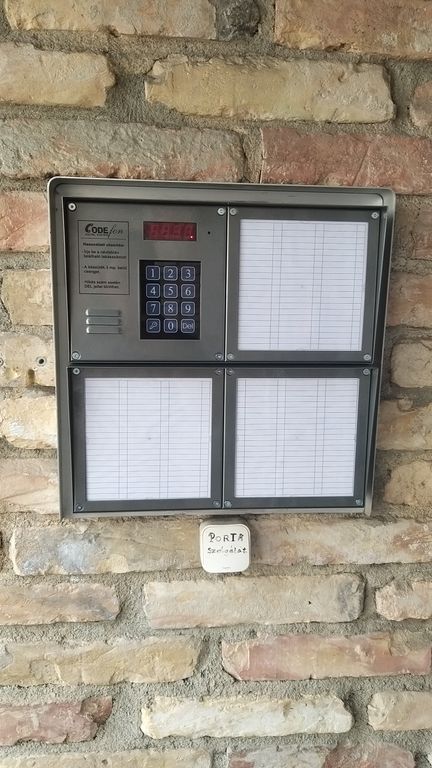 Codefon új kaputelefon központ telepítése
