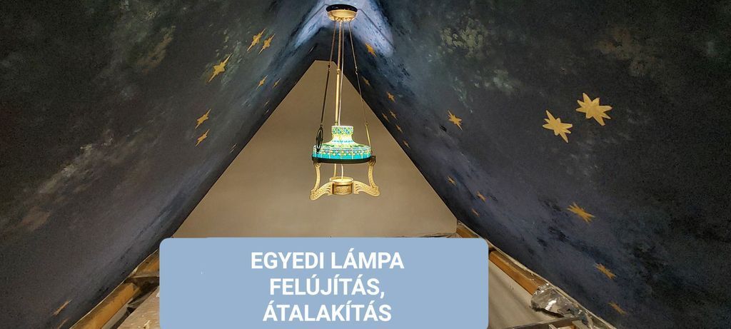 Egyedi lámpa