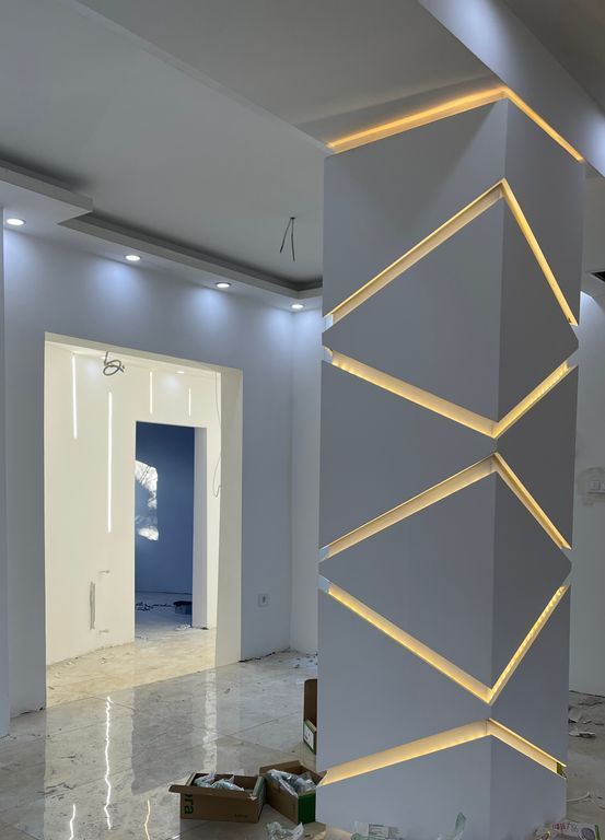 Led gipszkarton oszlop