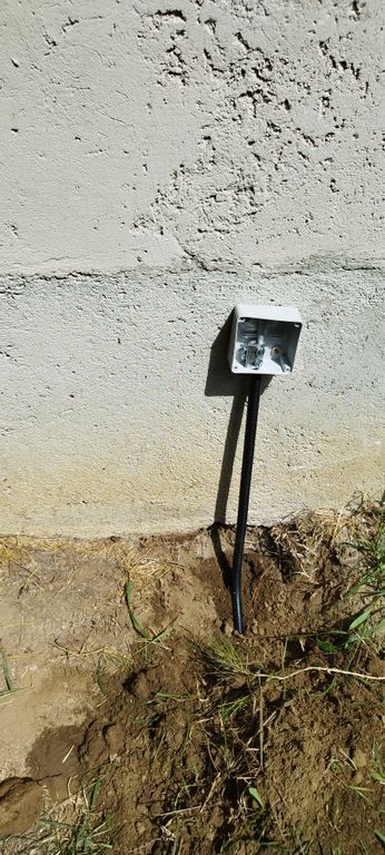Földelőszonda, védőföldelés kialakítása