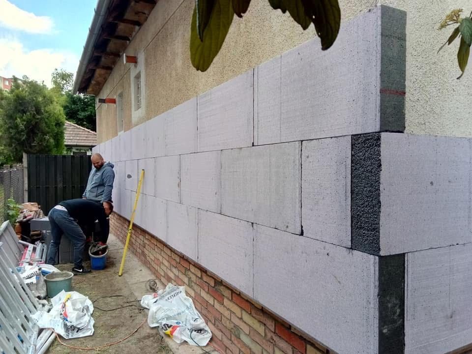 Homlokzati hőszigetelés
