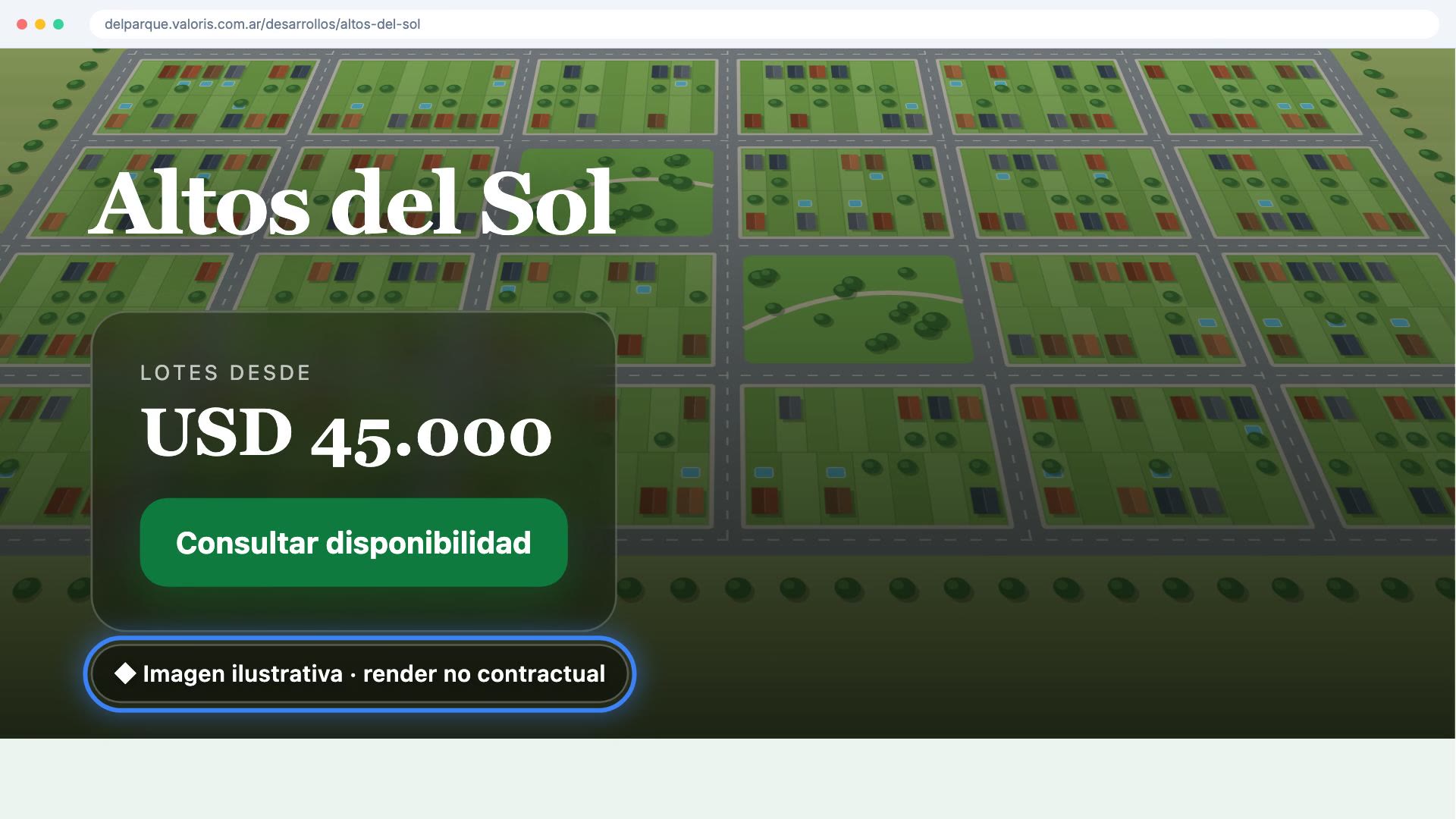Video de Desarrollos, 1:04