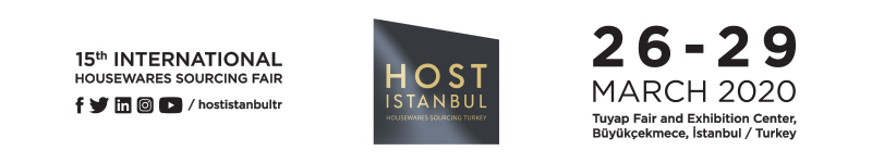 Join us between 26-29 March and benefit from the endless opportunities HOST Istanbul has to offer. HOST Istanbul covers every section of the home & kitchenwares industry.