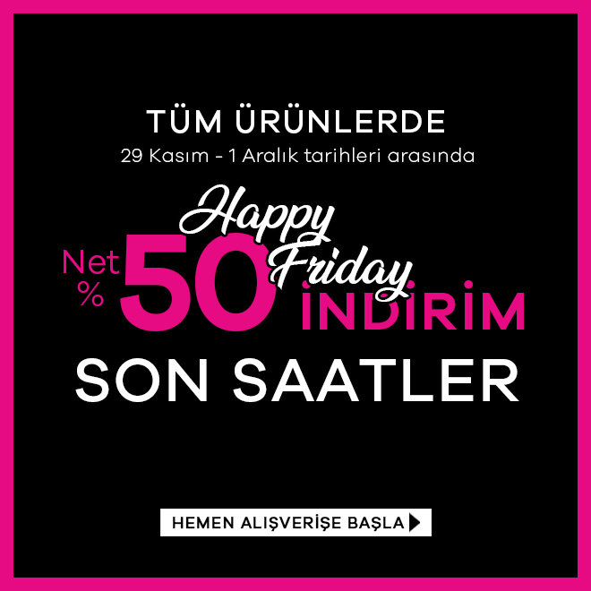 Son Gün! Net %50 İndirimi Kaçırma