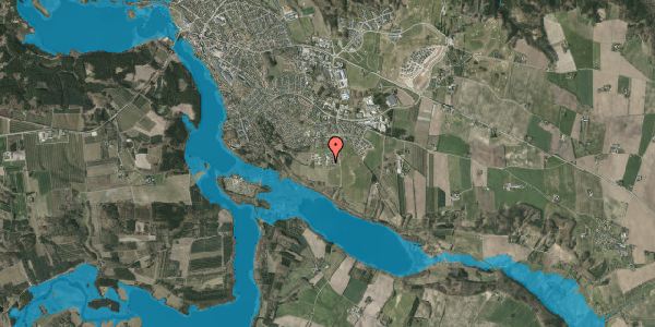 Oversvømmelsesrisiko fra vandløb på Haardalen 33, 8680 Ry