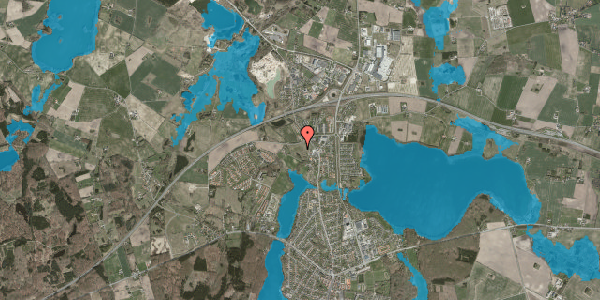 Oversvømmelsesrisiko fra vandløb på Katrinelystvej 18, 4180 Sorø
