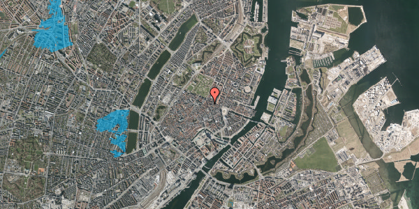 Oversvømmelsesrisiko fra vandløb på Ny Østergade 23, 1101 København K