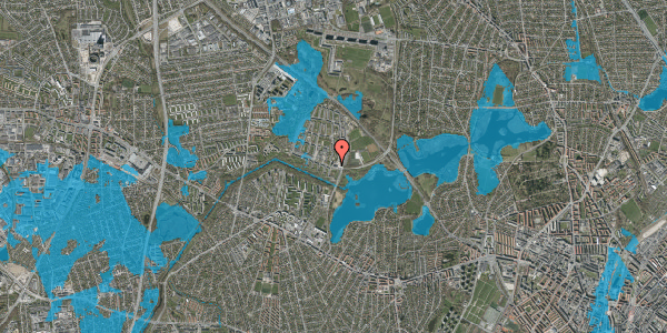 Oversvømmelsesrisiko fra vandløb på Ruten 6E, 2. 5, 2700 Brønshøj