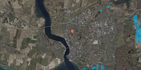 Oversvømmelsesrisiko fra vandløb på Sydvang 4, k2. , 6400 Sønderborg