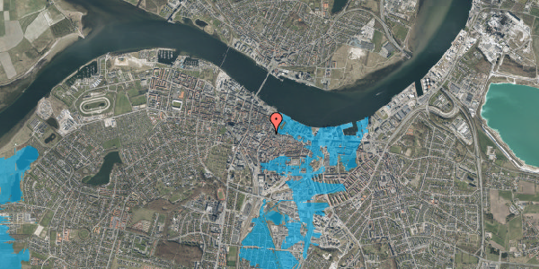 Oversvømmelsesrisiko fra vandløb på Østerågade 4C, 2. , 9000 Aalborg