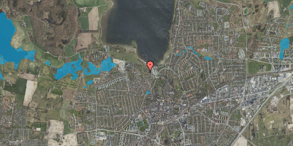 Oversvømmelsesrisiko fra vandløb på Smedegade 1, 4000 Roskilde