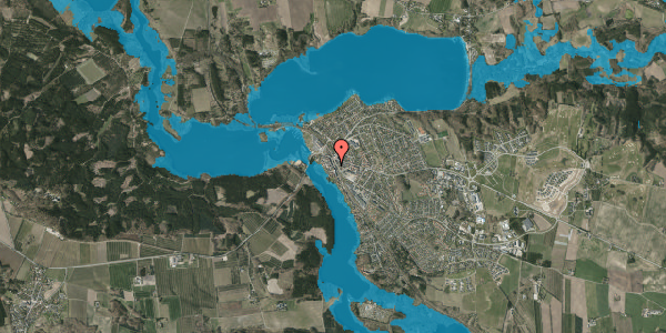 Oversvømmelsesrisiko fra vandløb på Klostervej 18, 1. , 8680 Ry
