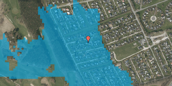 Oversvømmelsesrisiko fra vandløb på Lærkedalen 125, 2605 Brøndby