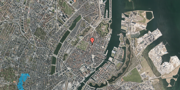 Oversvømmelsesrisiko fra vandløb på Adelgade 47, kl. , 1304 København K