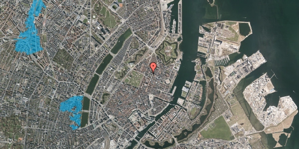 Oversvømmelsesrisiko fra vandløb på Adelgade 56, st. 103, 1304 København K