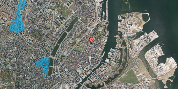Oversvømmelsesrisiko fra vandløb på Adelgade 56, 1. 120, 1304 København K