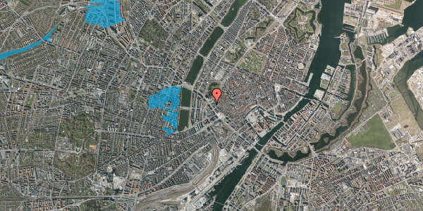 Oversvømmelsesrisiko fra vandløb på H.C. Andersens Boulevard 5, 2. tv, 1553 København V