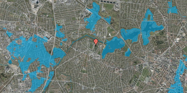 Oversvømmelsesrisiko fra vandløb på Arildsgård 31, 2. tv, 2700 Brønshøj