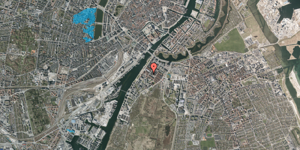 Oversvømmelsesrisiko fra vandløb på Bergthorasgade 15, 5. 2, 2300 København S