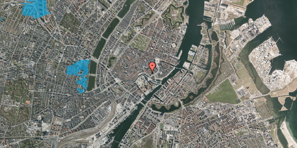 Oversvømmelsesrisiko fra vandløb på Boldhusgade 6, 2. , 1062 København K