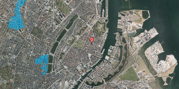 Oversvømmelsesrisiko fra vandløb på Borgergade 26, 2. 6, 1300 København K