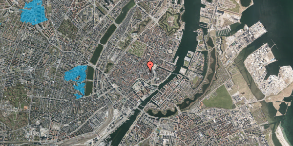 Oversvømmelsesrisiko fra vandløb på Bremerholm 4, 5. 6, 1069 København K