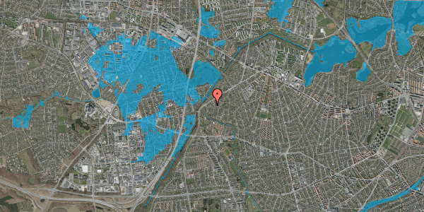 Oversvømmelsesrisiko fra vandløb på Brovænget 26, 2700 Brønshøj