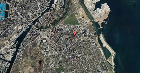 Oversvømmelsesrisiko fra vandløb på Bulgariensgade 2, st. th, 2300 København S