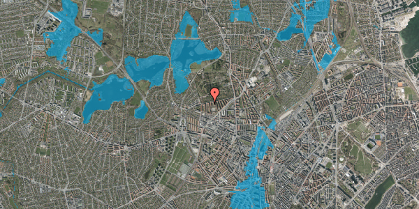 Oversvømmelsesrisiko fra vandløb på Degnestavnen 33, 4. tv, 2400 København NV