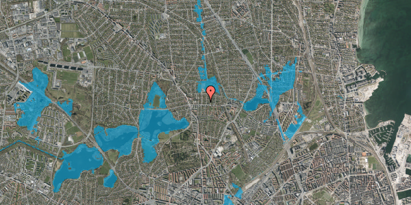 Oversvømmelsesrisiko fra vandløb på Emdrup Engvej 5, 1. , 2400 København NV