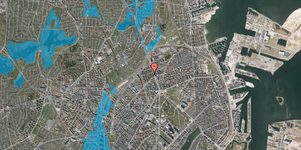Oversvømmelsesrisiko fra vandløb på Engelstedsgade 26, 2. , 2100 København Ø