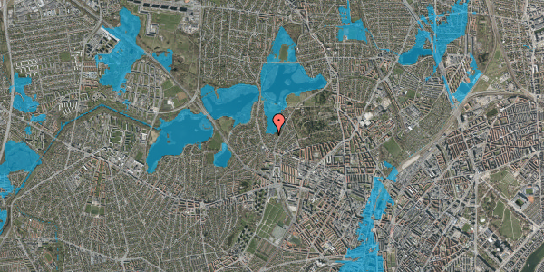 Oversvømmelsesrisiko fra vandløb på Engsvinget 5, 2400 København NV