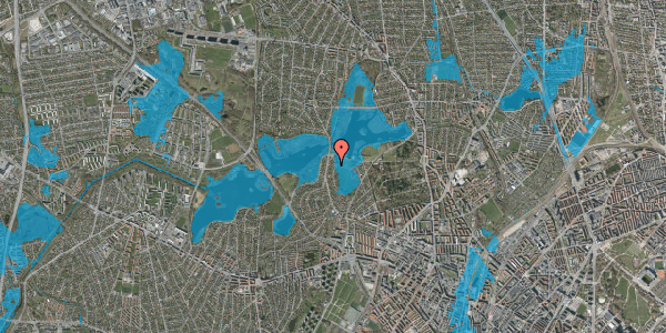 Oversvømmelsesrisiko fra vandløb på Engsvinget 47, 2400 København NV