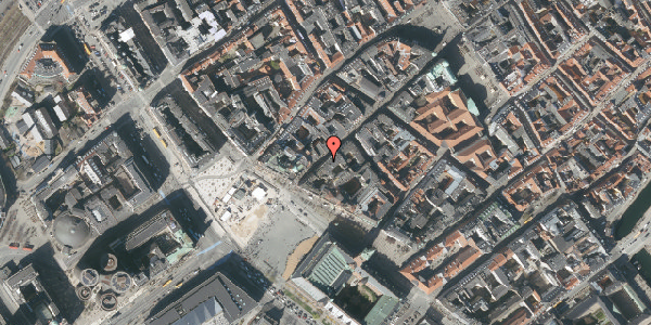 Oversvømmelsesrisiko fra vandløb på Frederiksberggade 25C, 4. th, 1459 København K