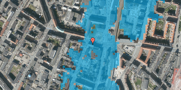 Oversvømmelsesrisiko fra vandløb på Frederikssundsvej 9, 2. th, 2400 København NV