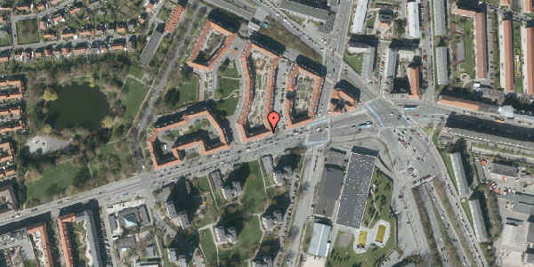 Oversvømmelsesrisiko fra vandløb på Frederikssundsvej 116A, st. th, 2700 Brønshøj