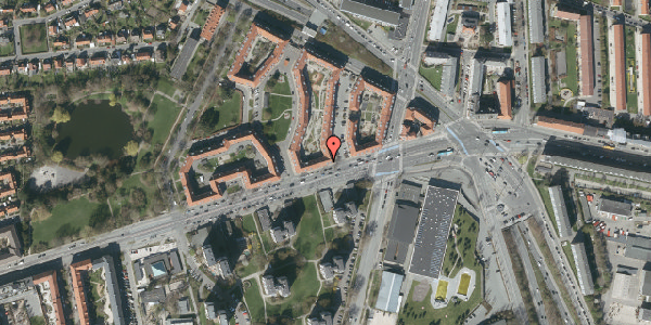 Oversvømmelsesrisiko fra vandløb på Frederikssundsvej 116A, 2. th, 2700 Brønshøj