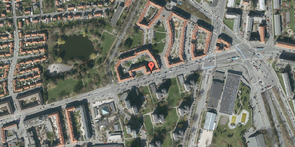 Oversvømmelsesrisiko fra vandløb på Frederikssundsvej 118B, st. th, 2700 Brønshøj