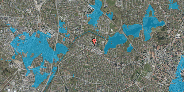 Oversvømmelsesrisiko fra vandløb på Gadelandet 2D, 1. th, 2700 Brønshøj