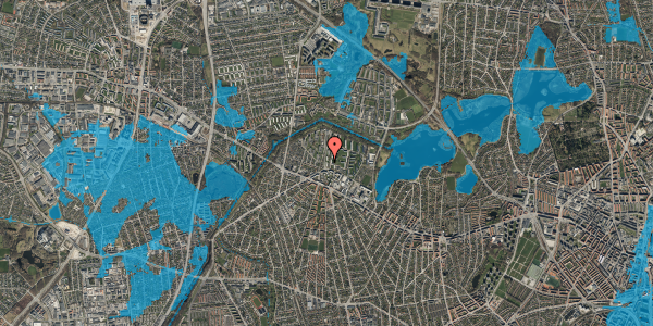 Oversvømmelsesrisiko fra vandløb på Gadelandet 5, 1. tv, 2700 Brønshøj