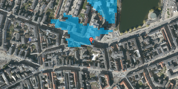 Oversvømmelsesrisiko fra vandløb på Gammel Kongevej 33B, 4. tv, 1610 København V