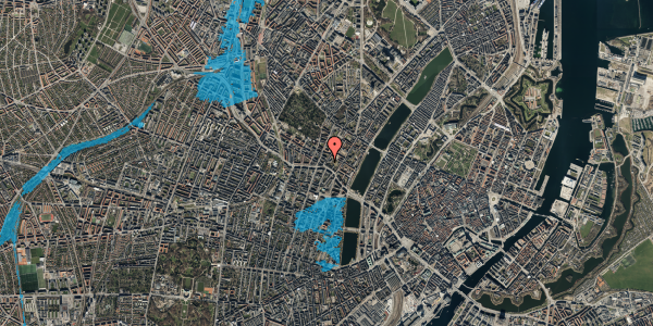 Oversvømmelsesrisiko fra vandløb på Gartnergade 17, st. th, 2200 København N