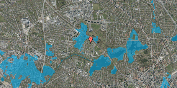 Oversvømmelsesrisiko fra vandløb på Gavlhusvej 25, 2. th, 2700 Brønshøj