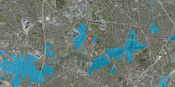 Oversvømmelsesrisiko fra vandløb på Gavlhusvej 27, 1. tv, 2700 Brønshøj