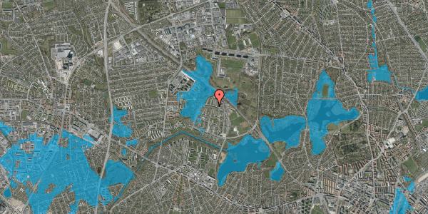 Oversvømmelsesrisiko fra vandløb på Gavlhusvej 29, 2. th, 2700 Brønshøj