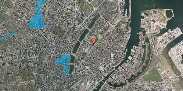 Oversvømmelsesrisiko fra vandløb på Gothersgade 135, 4. th, 1123 København K