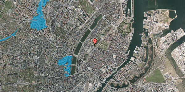 Oversvømmelsesrisiko fra vandløb på Gothersgade 137, 4. th, 1123 København K
