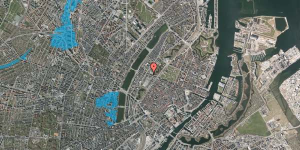 Oversvømmelsesrisiko fra vandløb på Gothersgade 143, 1. 3, 1123 København K