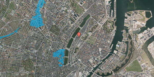 Oversvømmelsesrisiko fra vandløb på Gothersgade 154, st. th, 1123 København K